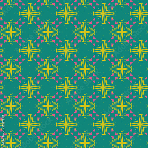 seamless pattern with flowers