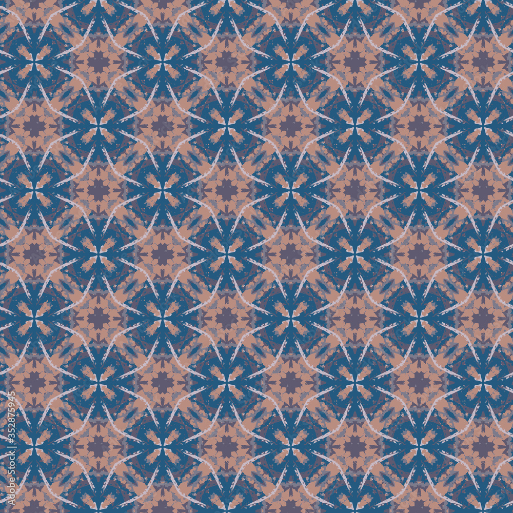 seamless pattern with mosaic