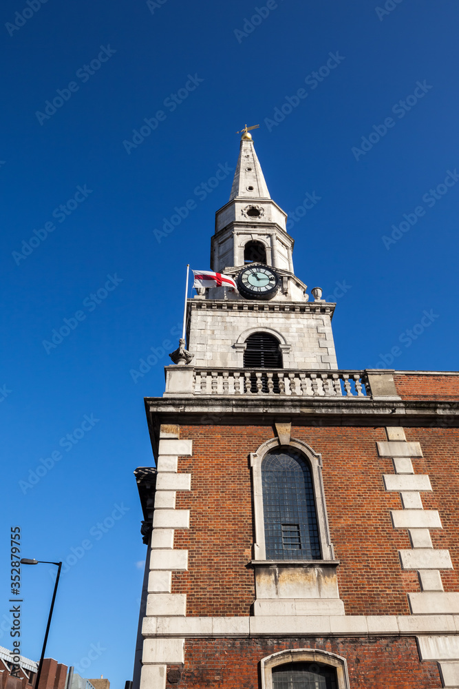 Fototapeta premium St. George the Martyr church, London SE1, England