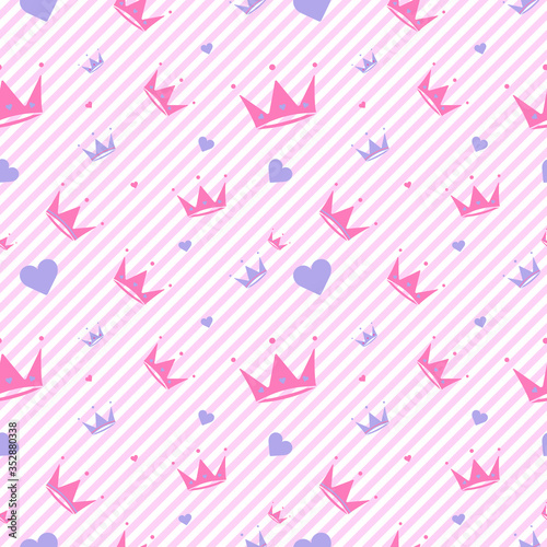 Pattern crowns stripes