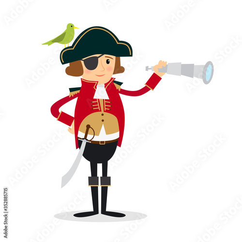 Pirate and Parrot