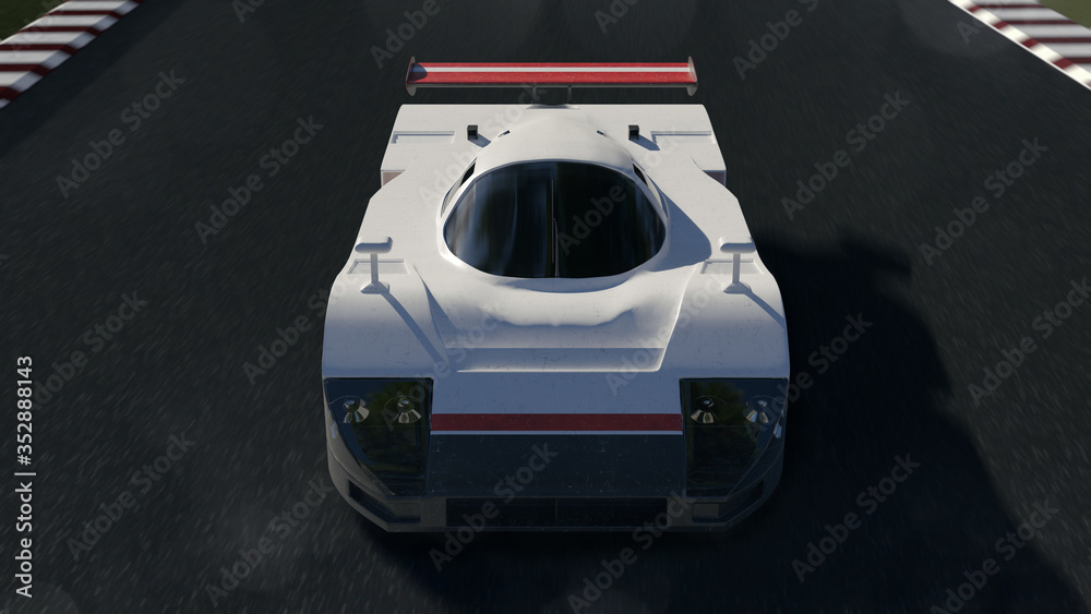Fototapeta premium F1 racing. 24 hours of le mans. 