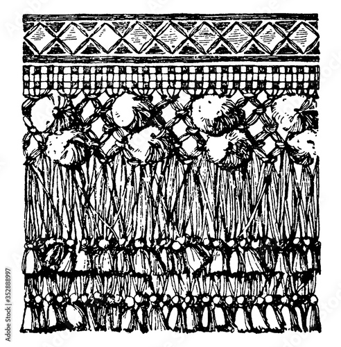 Renaissance Valence, vintage illustration.