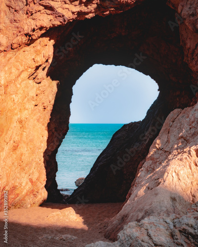 arch in the sea