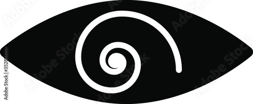 Hypnosis icon , vector illustration