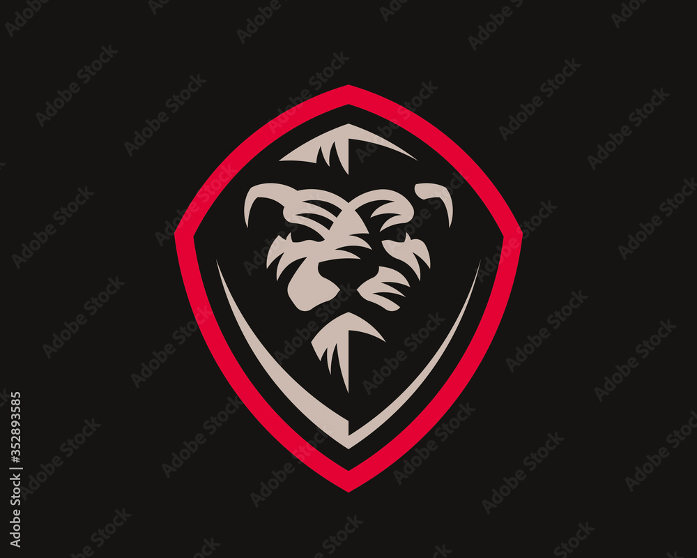 Lion modern logo. King emblem design editable for your business. Lion vector illustration. Lion modern logo. King emblem design editable for your business. Lion vector illustration.