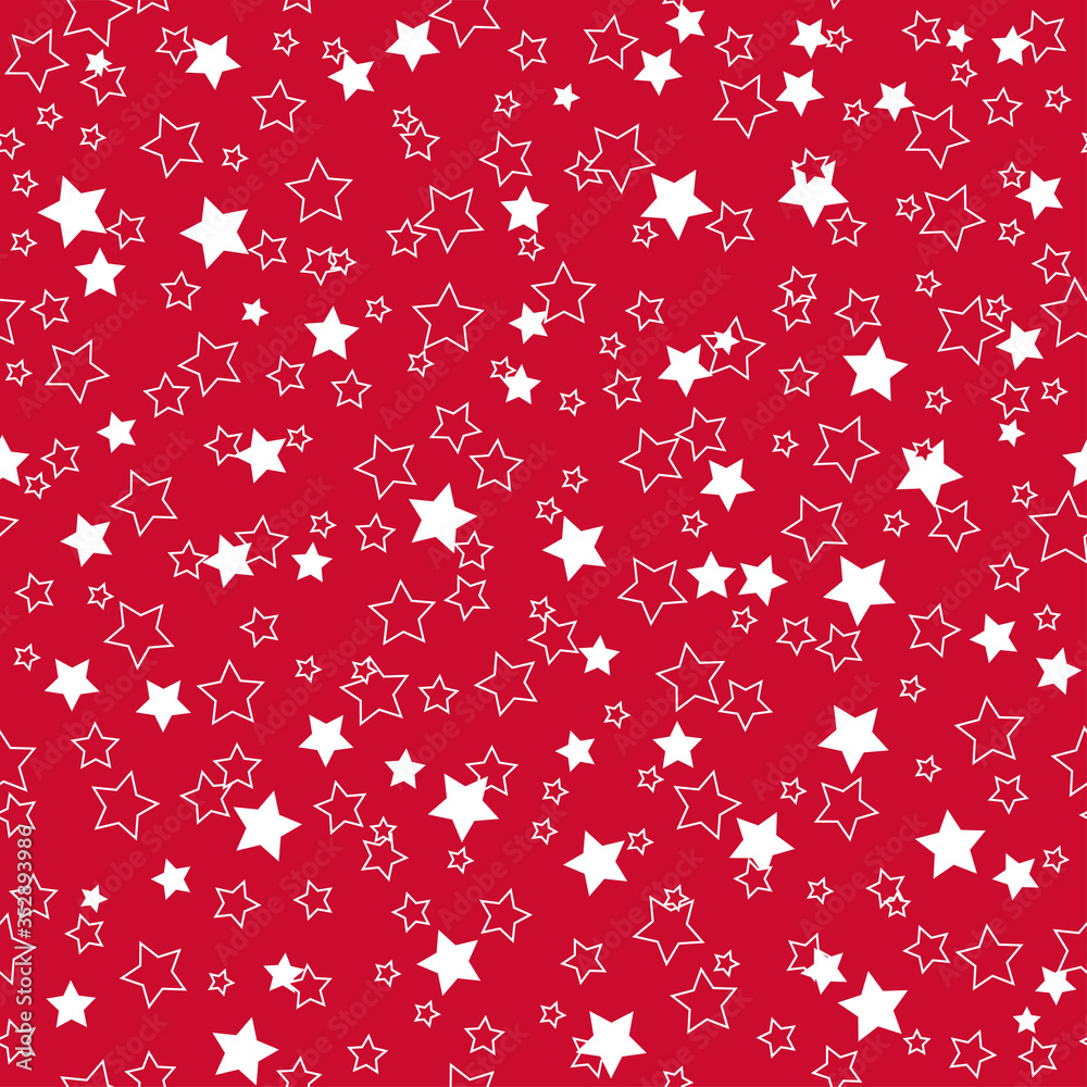 American stars seamless pattern American stars seamless pattern