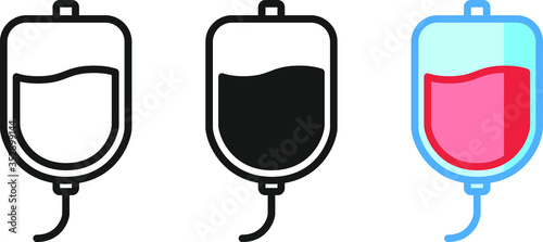Iv vector icon