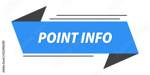 point info bannière
