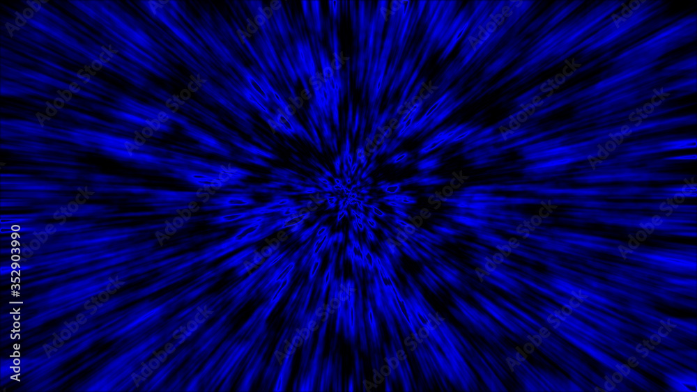 Obraz premium Hyperspace Abstract Background, speed abstract
