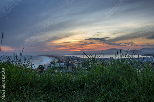 view from the top of the black point viewpoint in marica.