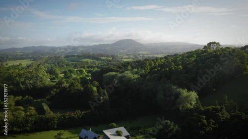 New Zealand Farmland and Forests Aerial