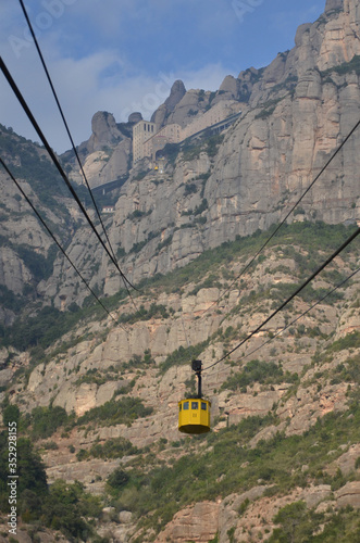 The History of the Aeri de Montserrat. The cable car from the bottom of Montserrat mountain to Montserrat monastery first started running in 1930.