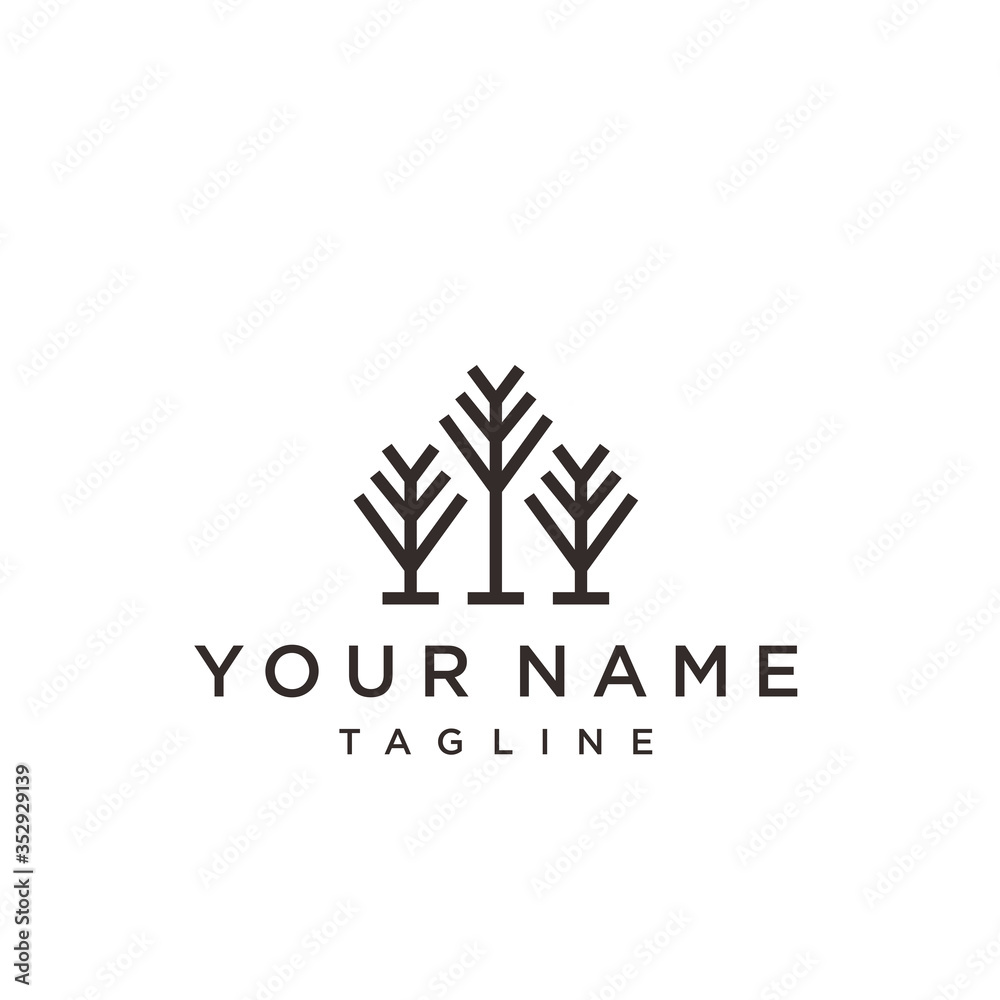 Tree Of The Root logo illustration. Abstract monochrome tree.
Template for creating logos. Tree Of The Root logo illustration. Abstract monochrome tree.
Template for creating logos.