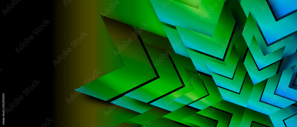 Obraz premium Technology data background