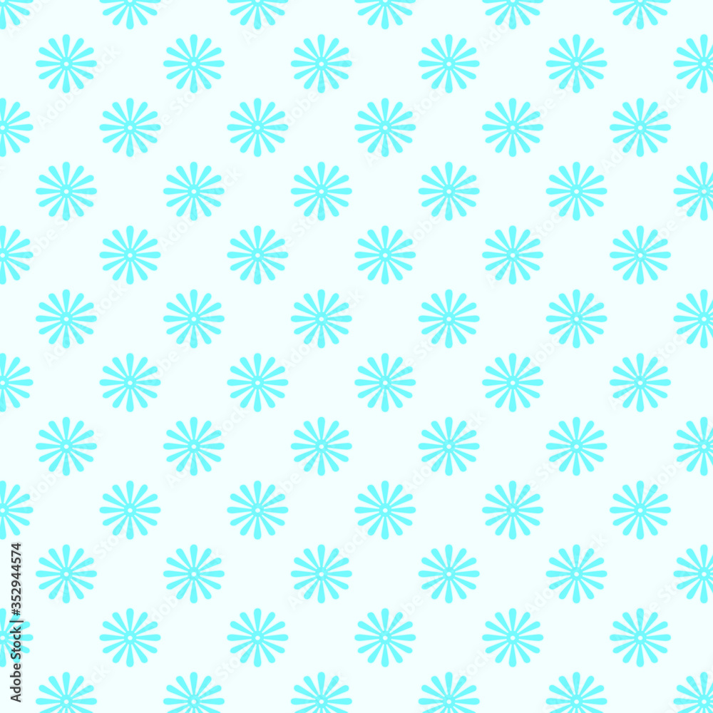 Aqua flower background with pale blue in a happy design element and daisy flowers. 12x12 digital paper for backdrops and graphics. Aqua flower background with pale blue in a happy design element and daisy flowers. 12x12 digital paper for backdrops and graphics.
