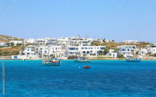 scenery of Ano Koufonisi island Cyclades Greece  photo