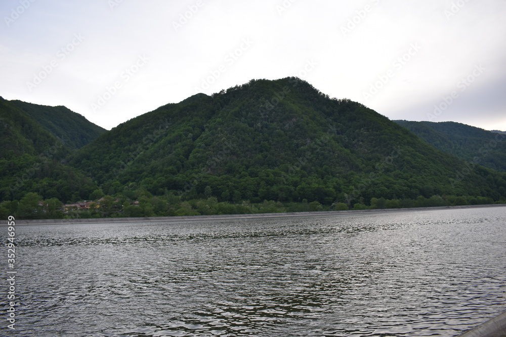 mountain lake in the mountains