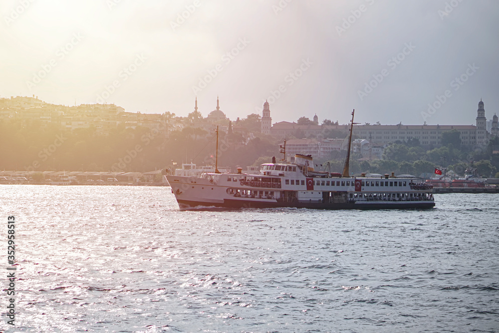 Ferry boat Istanbul Turkey