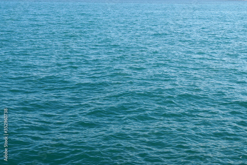 texture blue sea water for background close-up