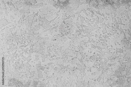 Obraz na płótnie Light gray textured isolated background photographed with studio light. w salonie