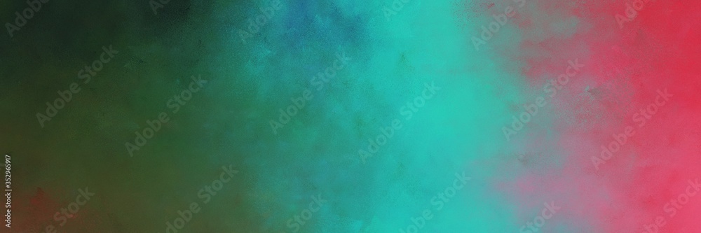 beautiful vintage abstract painted background with blue chill and light sea green colors and space for text or image. can be used as postcard or poster