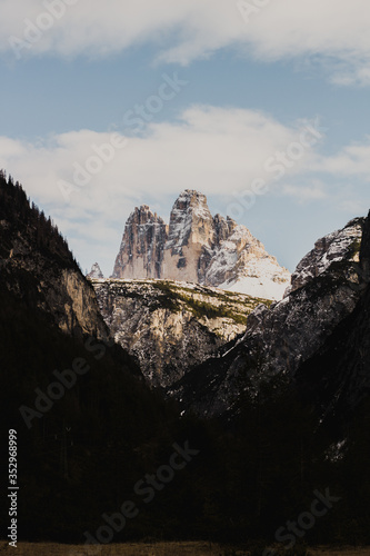 mountain landscape in the morning