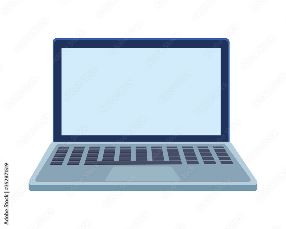 laptop computer portable isolated icon laptop computer portable isolated icon