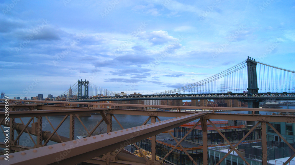Obraz premium Brooklyn Bridge in New York City