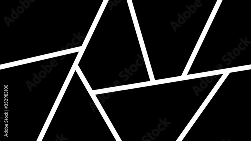 Templates collage 8 frame photos.Template of moodboard. Vector illustration.