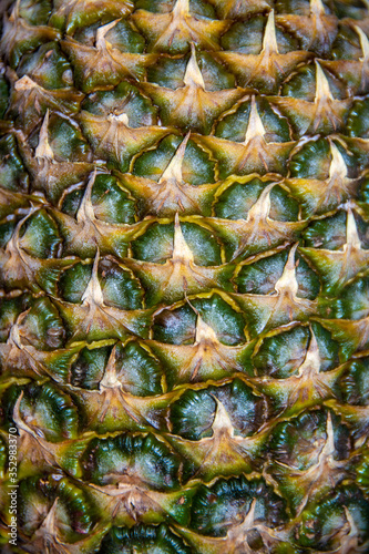 peel of pineapple fruit