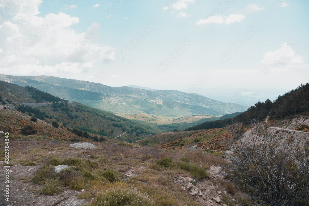 Naklejka premium sierra de rascara