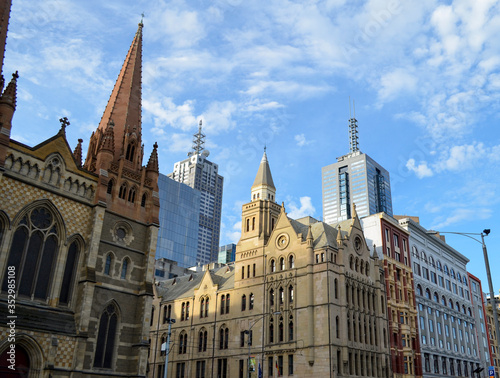 Towers in the CBD of Melbourne © AS