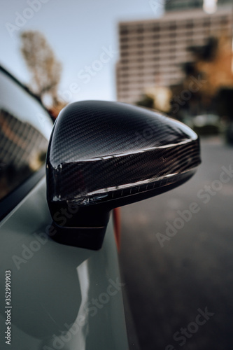LA, California; April 21, 2023. Audi R8 V10 Plus Exclusive Edition parking on the street. find more in my portfolio photo