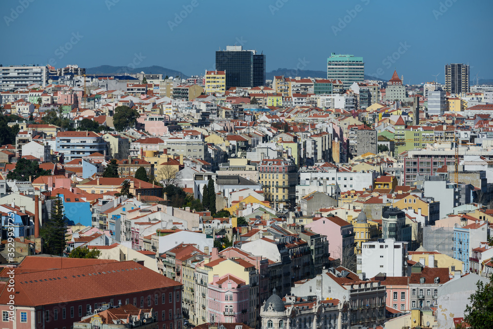 buildings of Lisbon (Portugal-Europe)