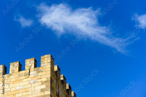 Castle in Lisbon, Portugal