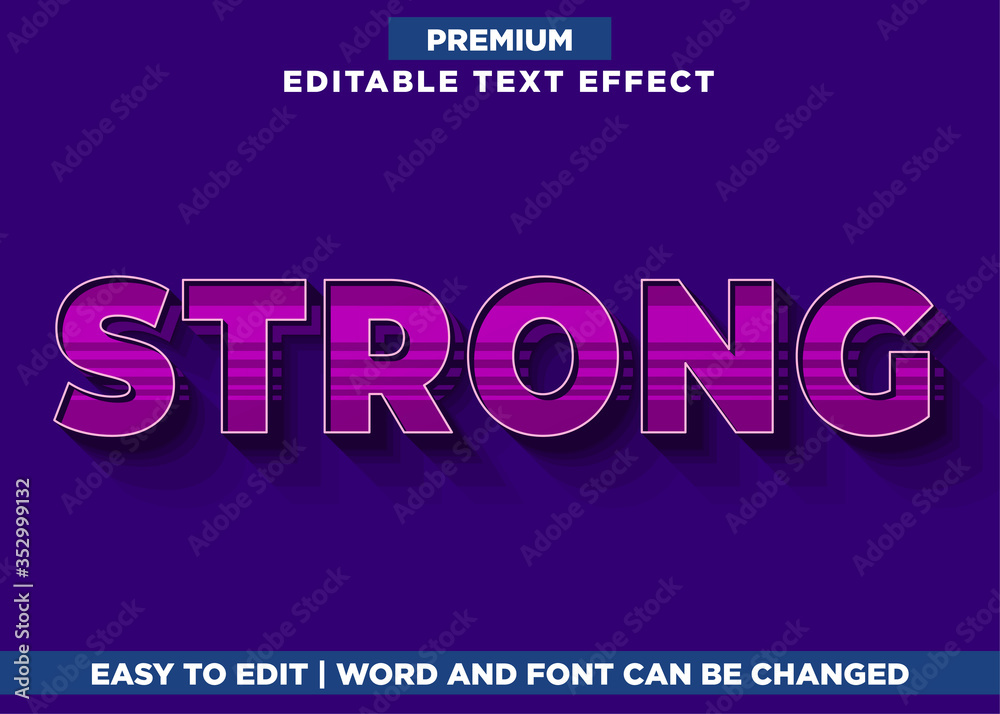 Retro - 3d Illustrator Text Effect font Style Retro - 3d Illustrator Text Effect font Style