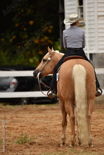 Summer western horse show