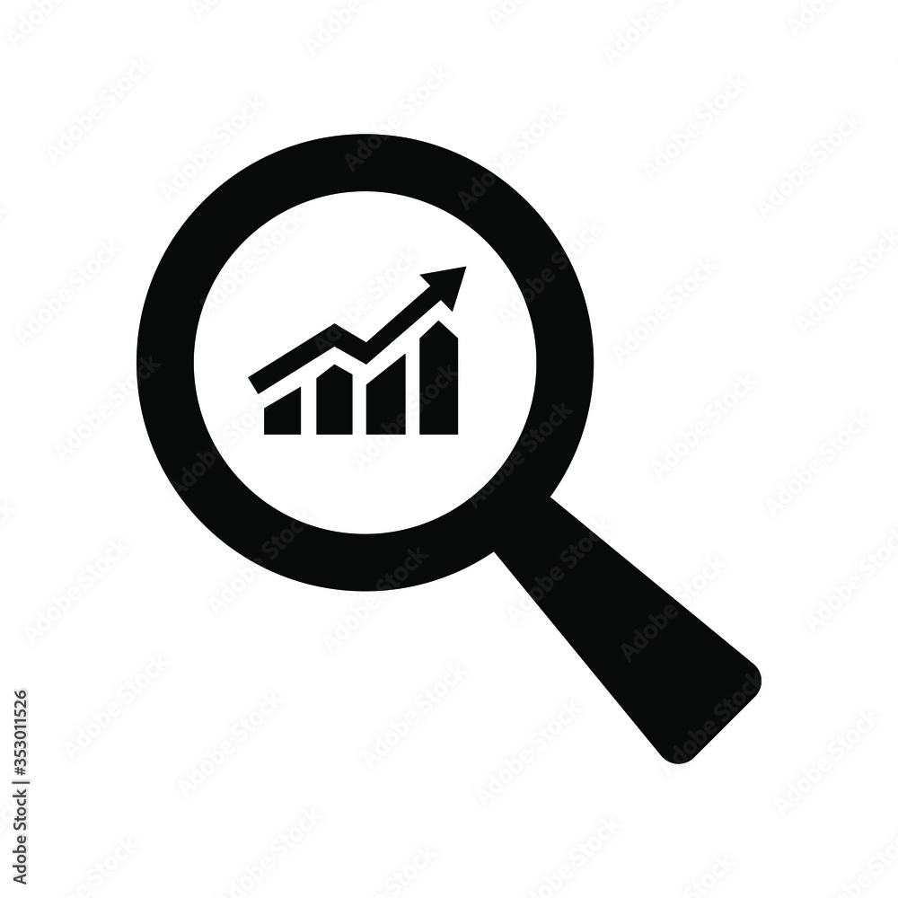statistics vector icon, infographic chart symbol. Modern, simple flat vector illustration for web site or mobile app statistics vector icon, infographic chart symbol. Modern, simple flat vector illustration for web site or mobile app
