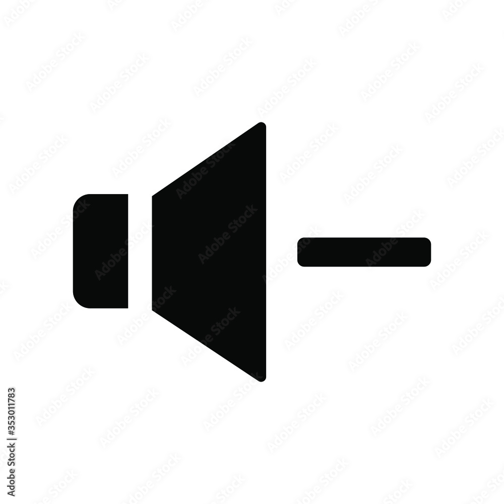 Sound volume set of icons. Vector isolated black audio icons or symbols. Speaker volume icon audio voice sound symbol media music. Sound volume set of icons. Vector isolated black audio icons or symbols. Speaker volume icon audio voice sound symbol media music.