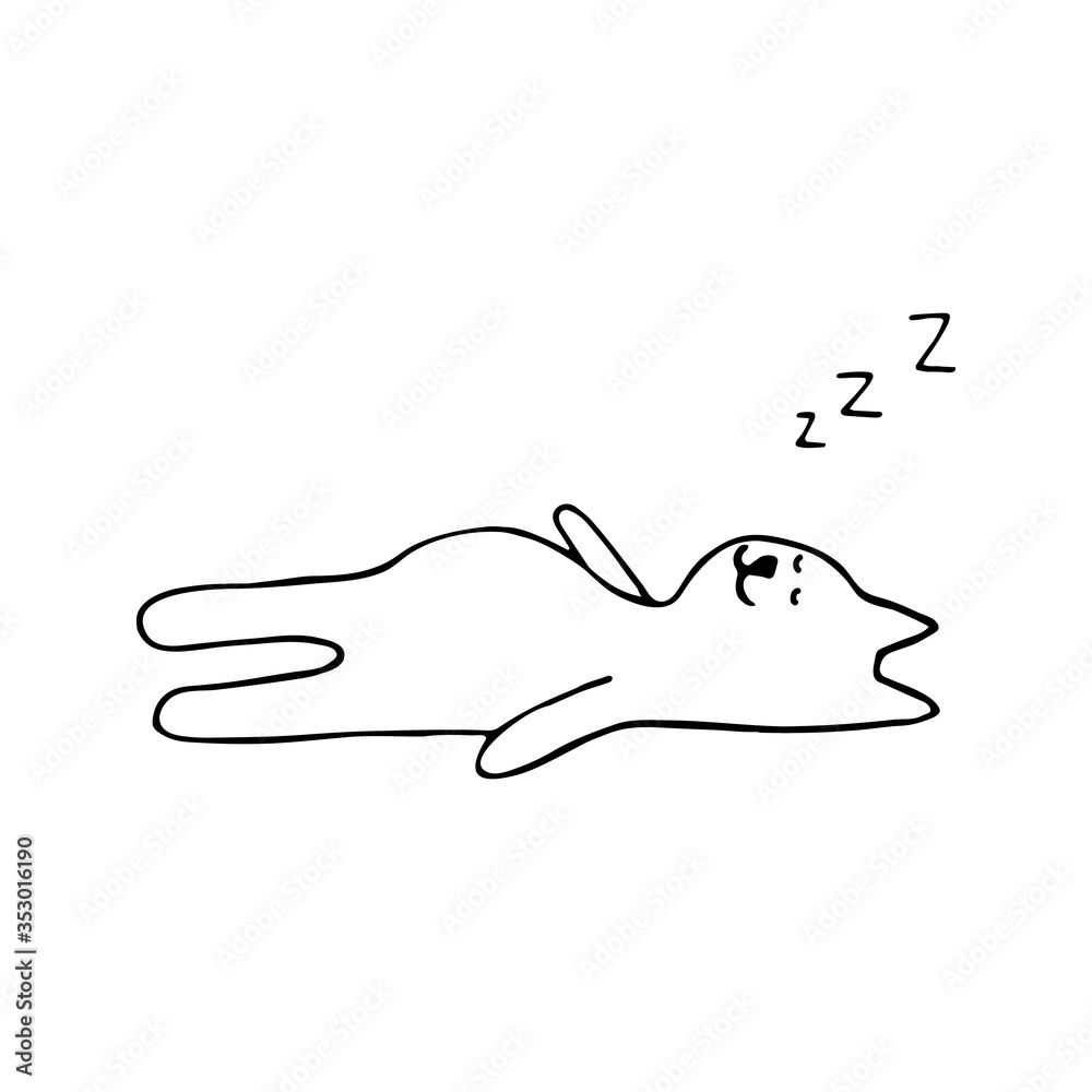 Adorable hand drawn cat sitting in yoga pose. Isolated on white background drawing for textile prints, child poster, cute stationery. Adorable hand drawn cat sitting in yoga pose. Isolated on white background drawing for textile prints, child poster, cute stationery.