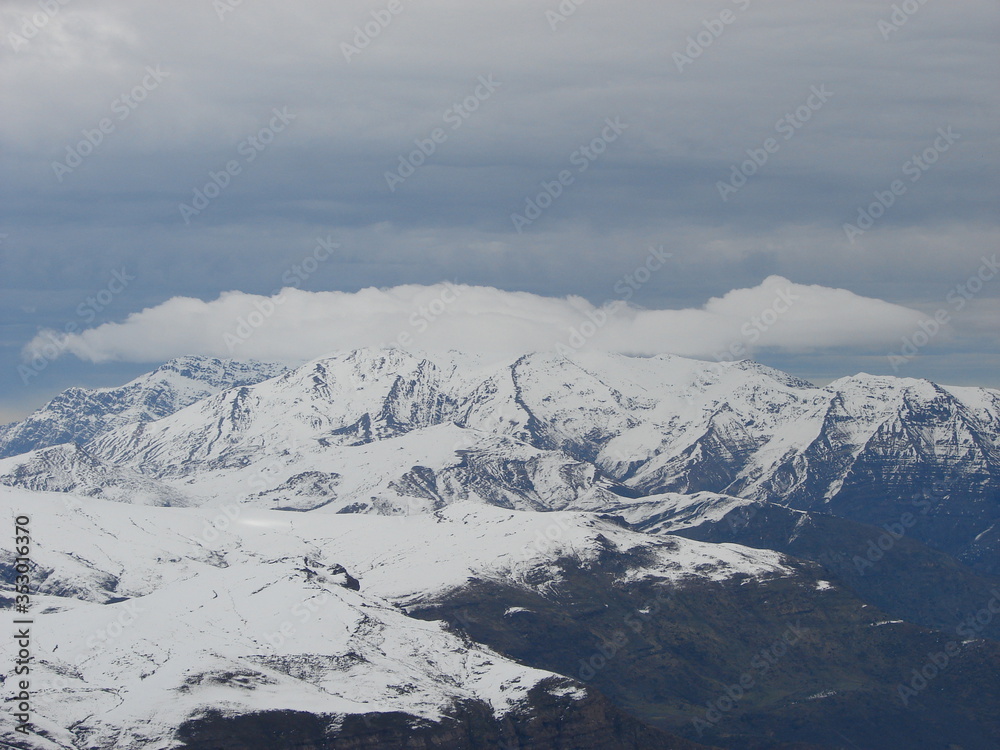 Fototapeta premium mountains in the snow