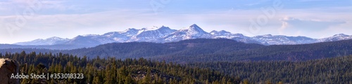 Snowy Mountain Panorama