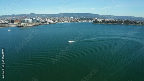 Wallpaper Mural Boats in the marina play in the sun while labor workers dream of the day they can. Torontodigital.ca
