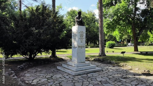 Monument to Rudolphe Archibald Reiss in Topcider park in Belgrade, Serbia
 photo