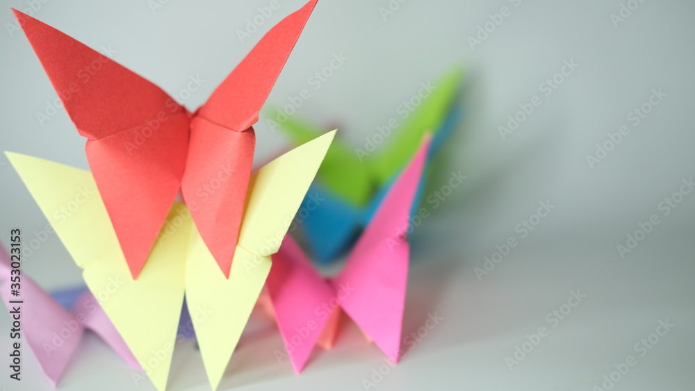 How to make paper butterflies #1 How to make paper butterflies #1