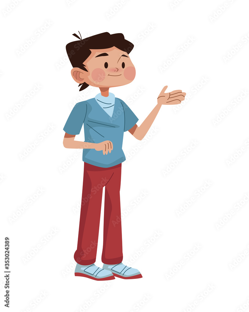 young man avatar character icon young man avatar character icon