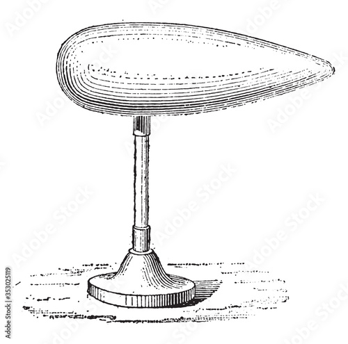 Electricity influence of body shape on the accumulation of electricity, vintage illustration.