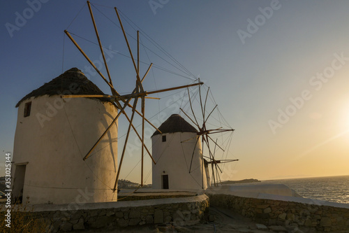 windmill in mykonos