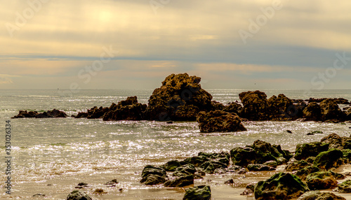 Rocky Beach at Sunset